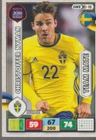 ROAD TO RUSSIA 2018 Adrenalyn XL Card Team Mate NYMAN Sweden