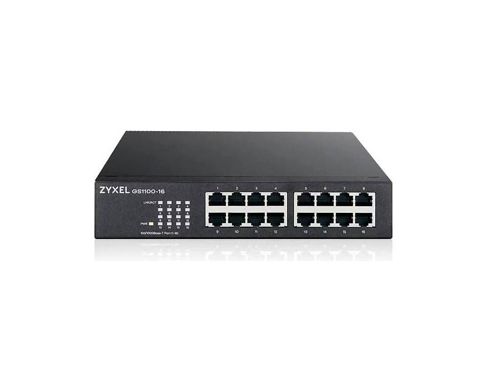 Hubs & Switches: Zyxel GS1100-16 Switch – Gebraucht aus Biberstein von Paegger1
