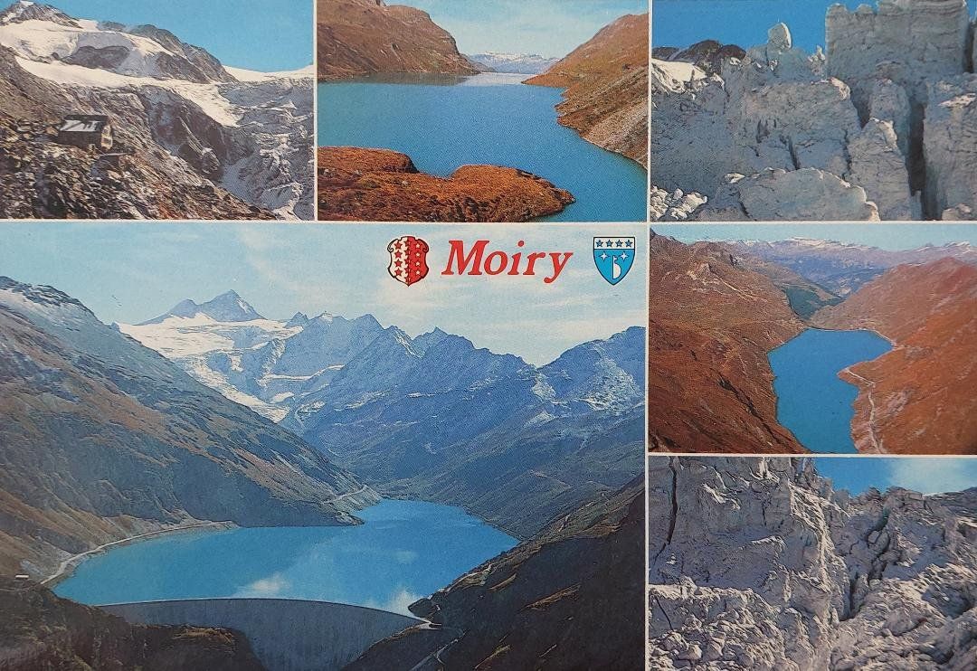 Ansichtskarten: MOIRY - 1989 – Gebraucht aus Delémont von Domdom1