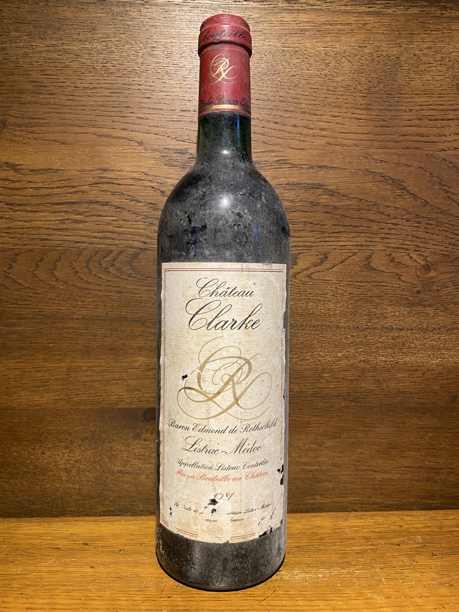 Vino: Château Clarke 1981 ! Listrac-Médoc – Nuovo e nell'imballaggio originale da Muttenz venduto da exclusive_wines 6