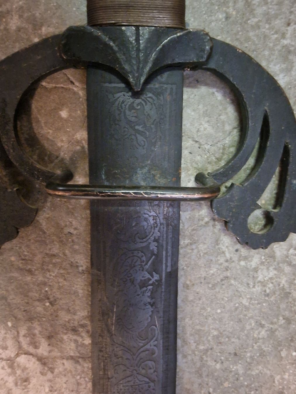 Altre raccolte & rarità: Épée ancienne ouvragée, objet de collection  – Usato da La Chaux-de-Fonds venduto da Ric_m628 3