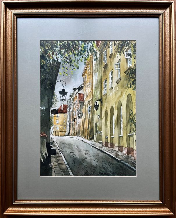Tableaux: 1 Watercolours signed from A.D. 2004 – D'occasion à Zürich par mar_2tjh