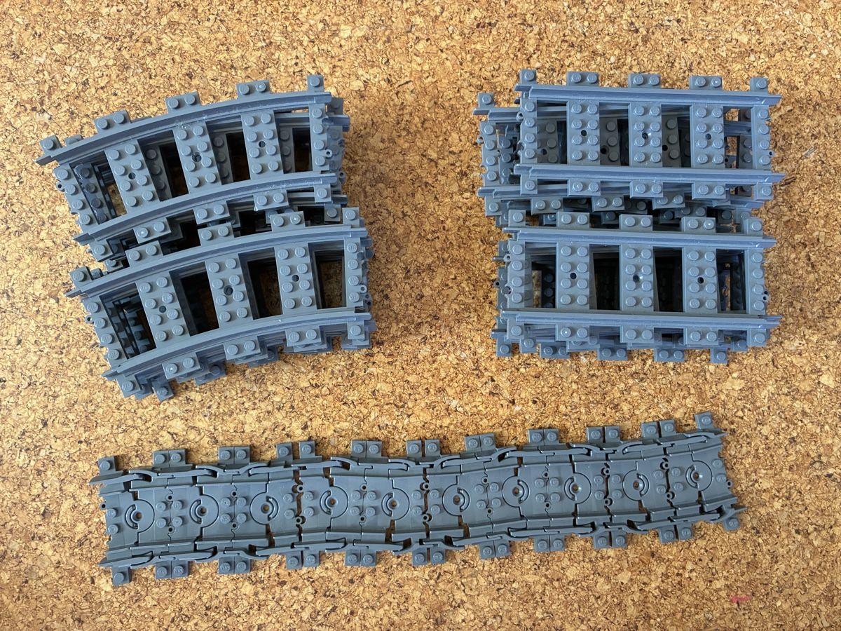 Lego Giocattoli: Lego Eisenbahn Schienen Set – Nuovo (secondo la descrizione) da Tegerfelden venduto da phoenix78