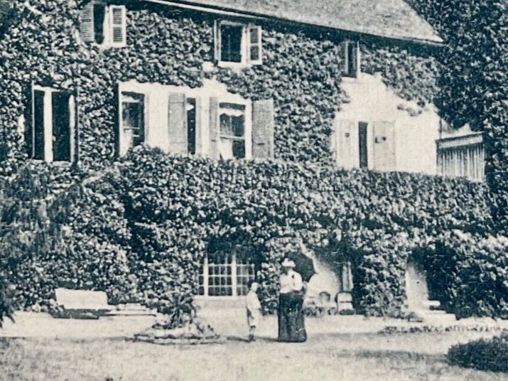 Cartoline postali: GINGINS - Le Château, animée 1901 – Usato da Lutry venduto da Ediego 1