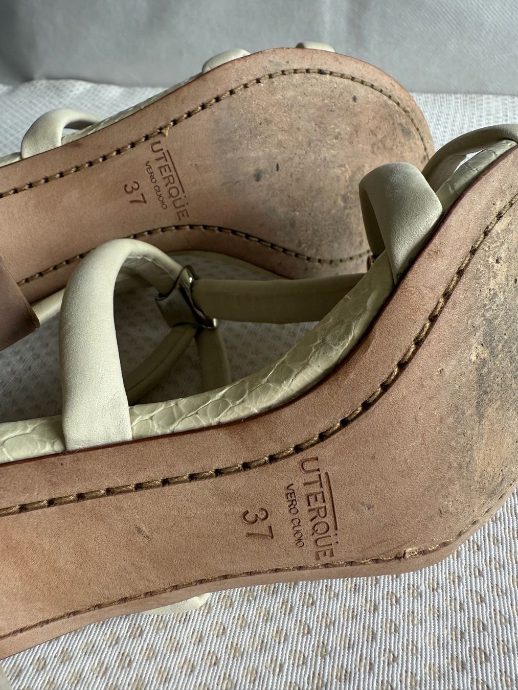 Scarpe da donna: Uterque - Sandalettes - 37 – Usato da Sion venduto da accroshoes 6