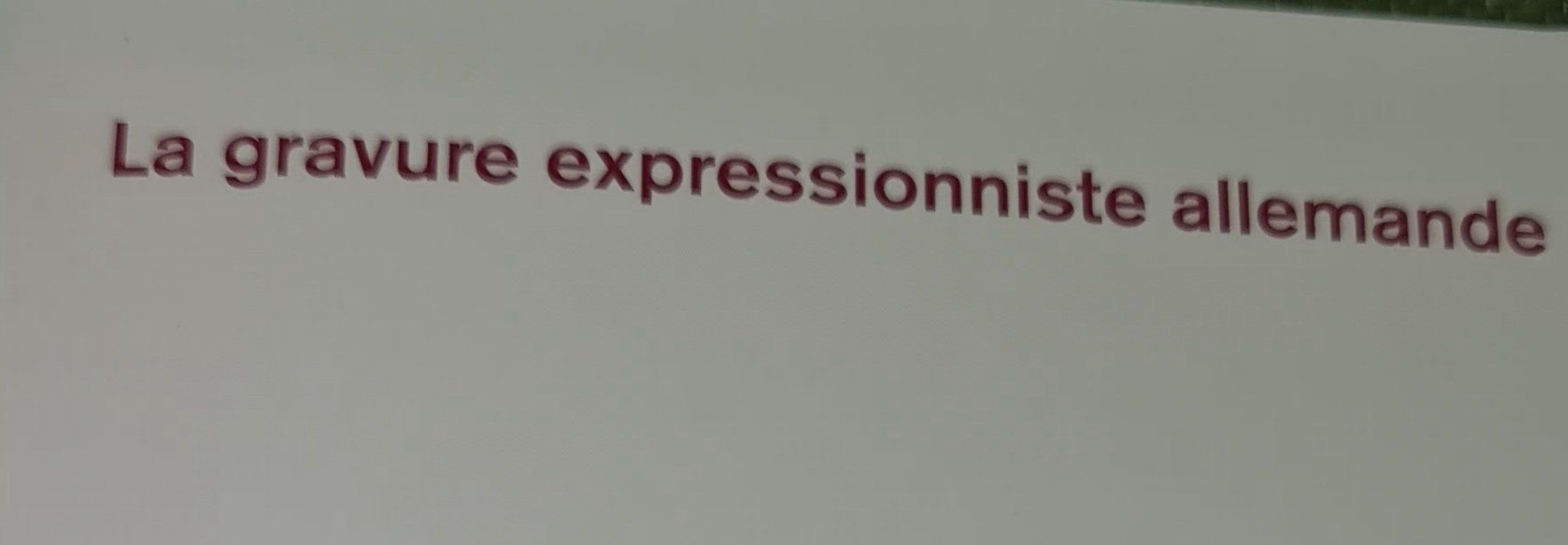 Libri: La gravure expressioniste allemande – Usato da Cortaillod venduto da signep 1