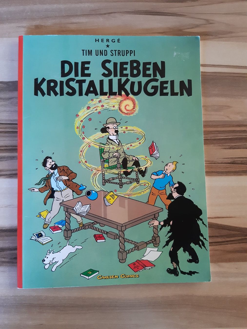 Fumetti: Tim und Struppi <Die Sieben Kristallkugeln> – Usato da Seehof venduto da Bozena13