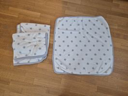 Babydecken flauschig, 3 Stück