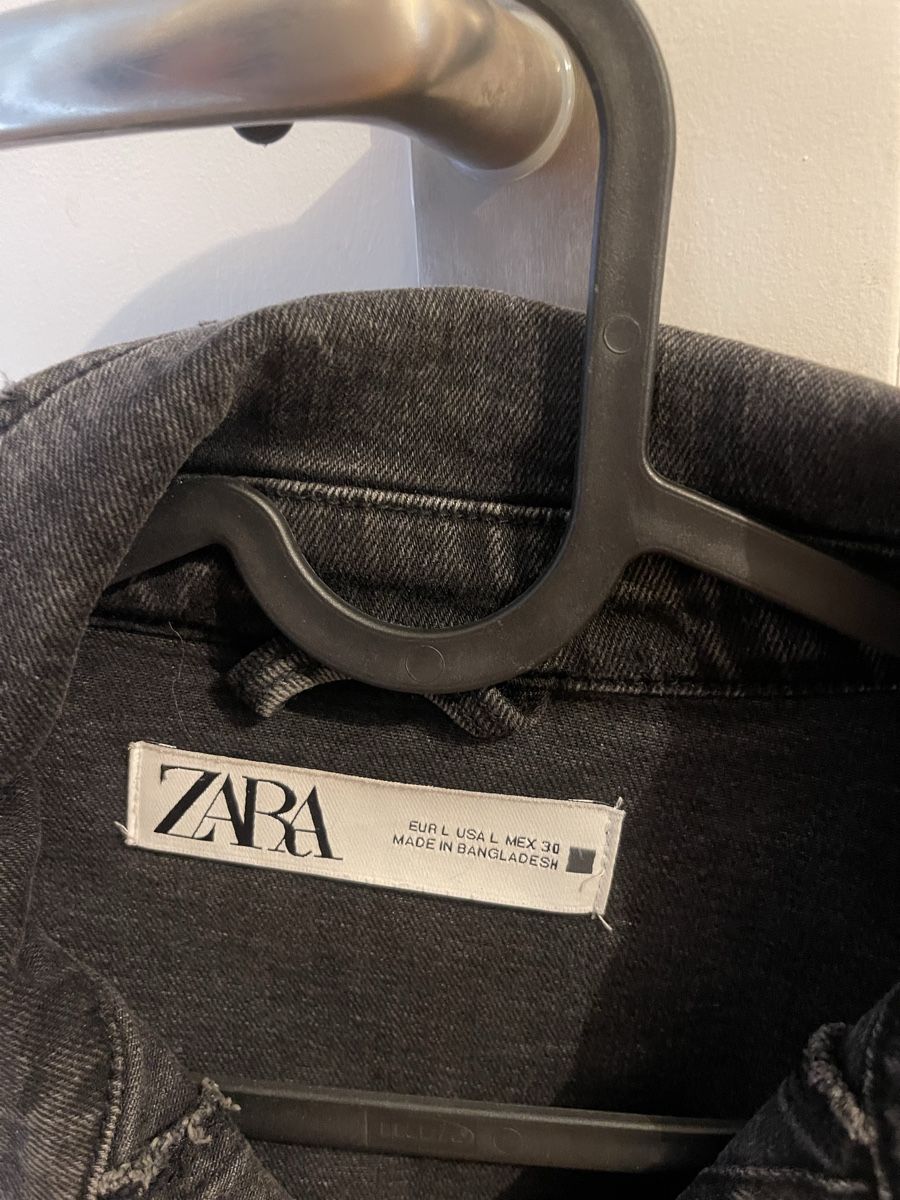 Zara Giacche: Zara Jeansjacke schwarz – Usato da Zürich venduto da ser_wdc7 1