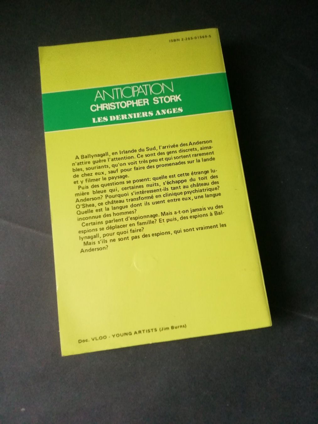 Bücher: Anticipation: Les Derniers Anges- Christopher Stork Ed 1981 – Neu (gemäss Beschreibung) aus Commugny von Juliemimi 5