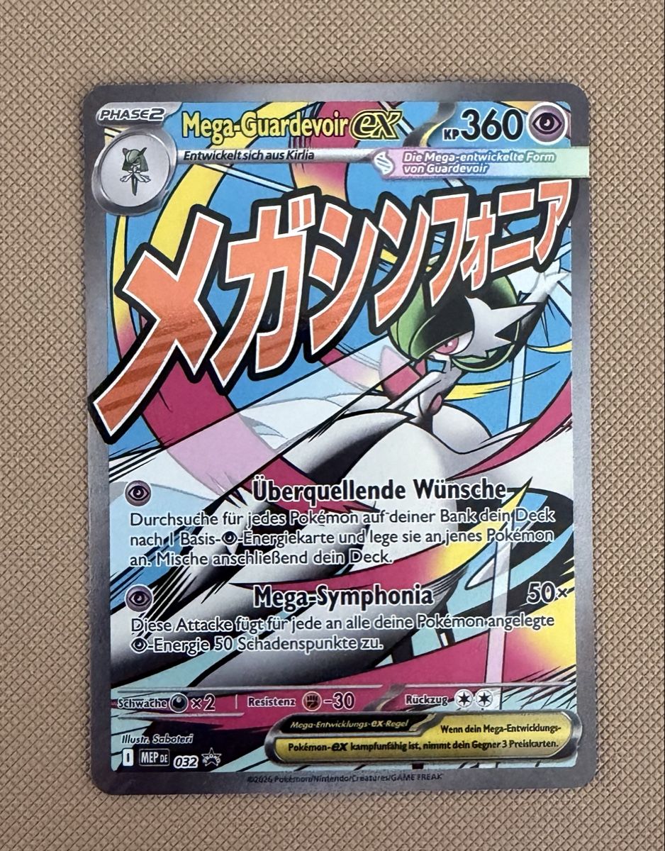 Pokémon Carte collezionabili: Mega Guardevoir ex #32 Black Star Promo – Nuovo (secondo la descrizione) da Au SG venduto da Bego1