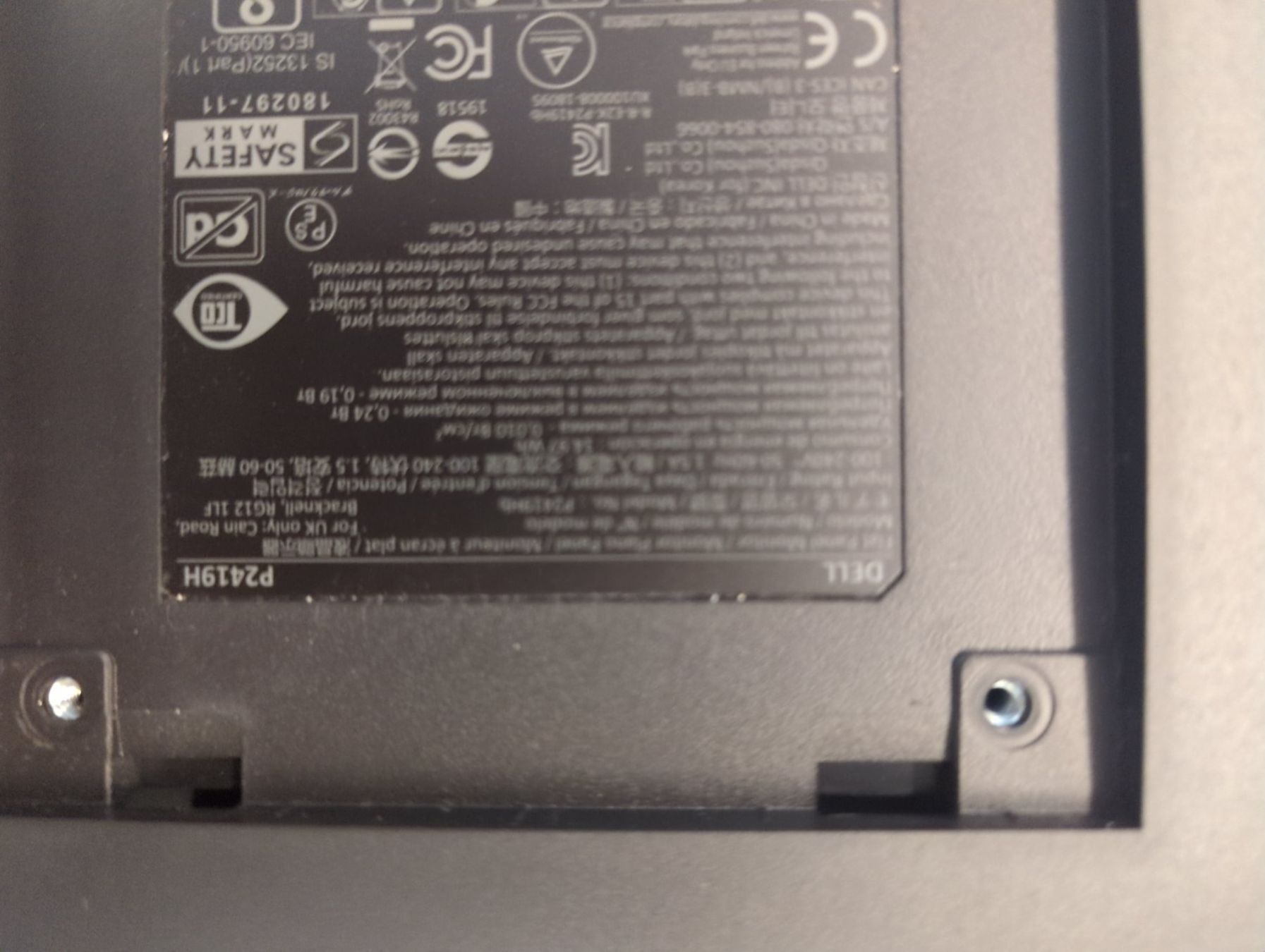 Dell Monitor: Monitor Dell P2419H Full HD – Usato da Wallisellen venduto da ze__rc7z 1