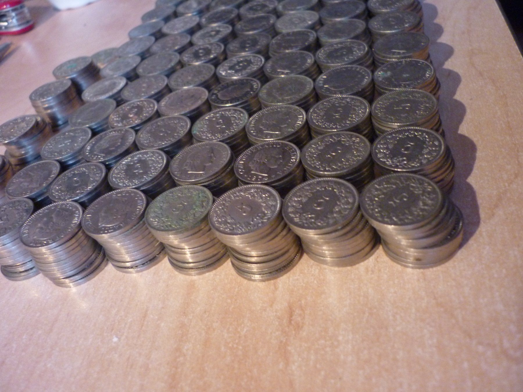 Tutti le monete: 5 Rappen Sammlung 1.480 gr. – Usato da Zürich venduto da gallienus 4