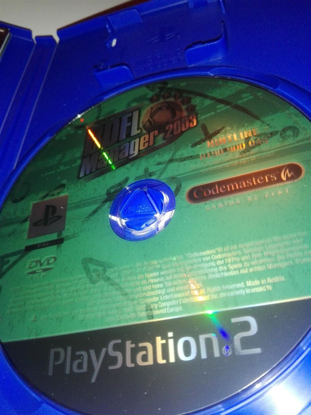 Sony Giochi: BDFL Manager (2003)  -Deutsch-                     > PS'2 < – Usato da St.Gallen venduto da elk2023 2