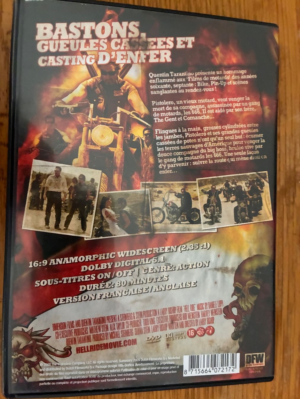 Alle DVDs: Hell Ride (2008, DVD, Thriller & Action) – Gebraucht aus Vevey von zecollector 1