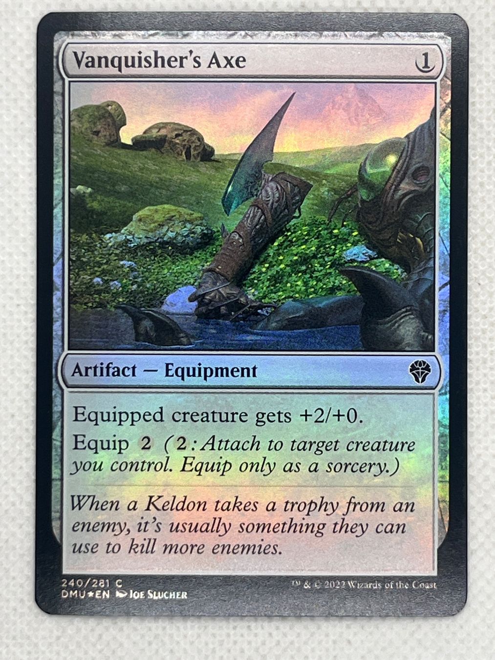 Magic The Gathering Carte collezionabili: Magic The Gathering Vanquisher's Foil – Usato da Hinterkappelen venduto da Kim1992