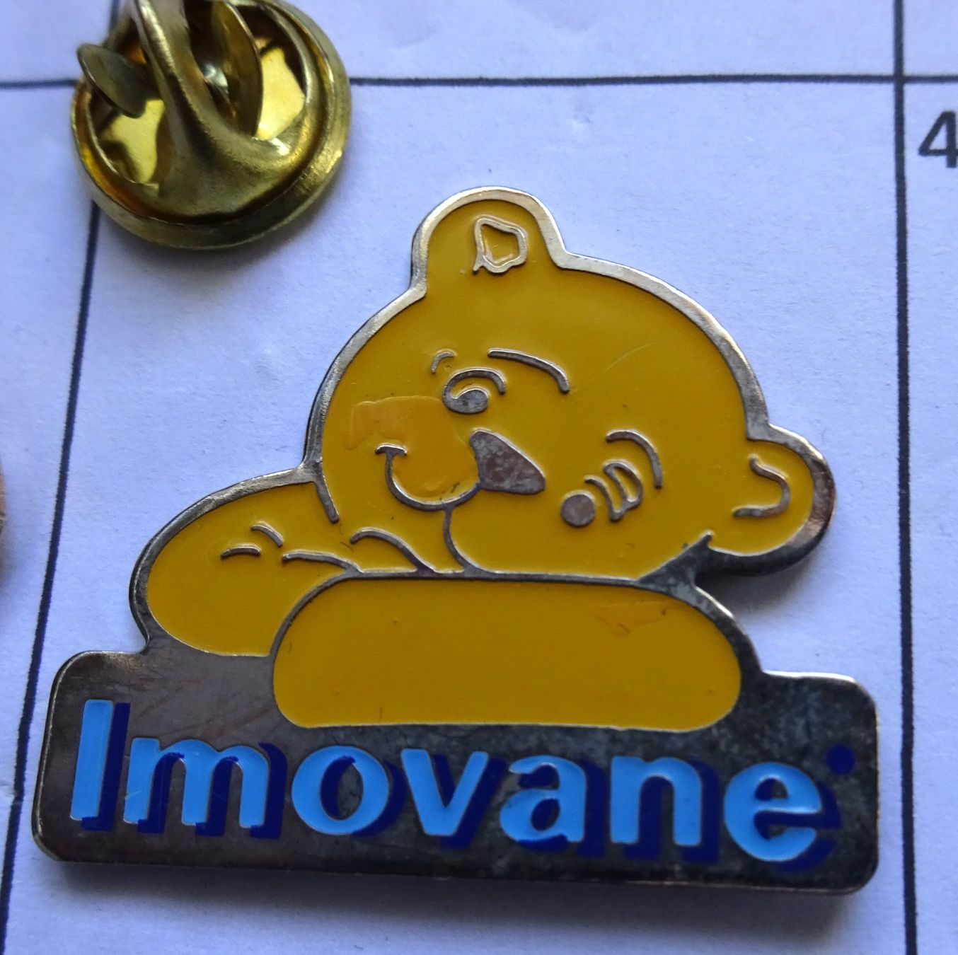 Placchette & Badge: Pin Imovane  Teddybär  Pharma – Usato da Utzenstorf venduto da BUtter81