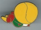 Tennisball, Pin