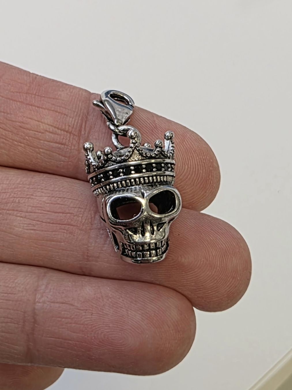 Ciondoli: Totenkopf Anhänger Silber 925 – Nuovo (secondo la descrizione) da Madetswil venduto da triforuz 7