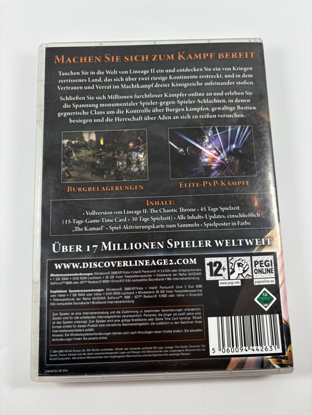 Spiele: Lineage II - The Chaotic Throne (PC) – Gebraucht aus Herisau von Seyashop1 2