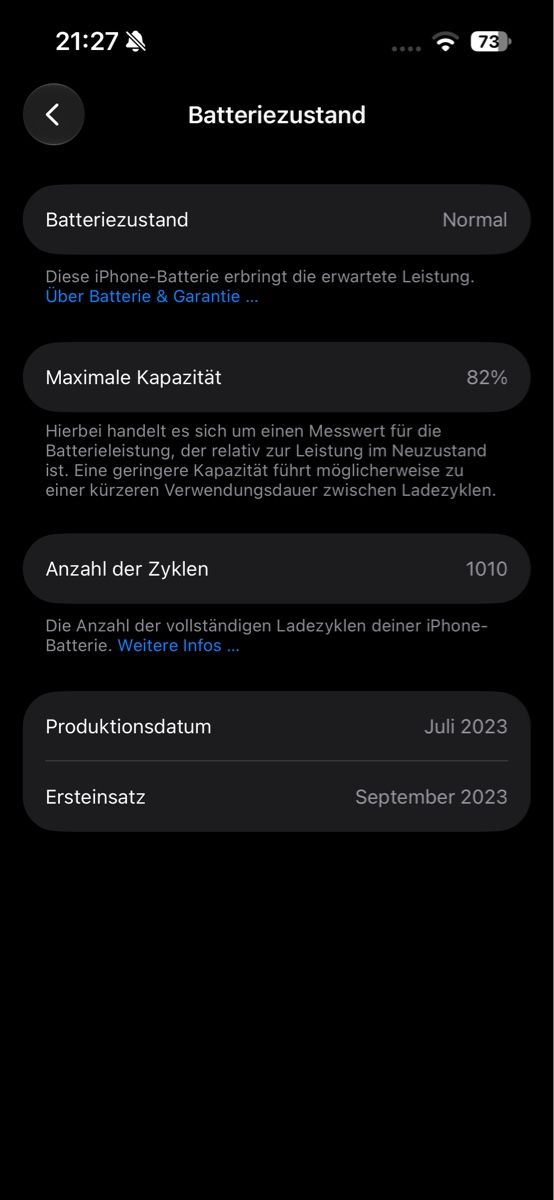 Apple Handys / Smartphones: Apple iPhone 15 Pro gebraucht – Gebraucht aus Zürich von svenska 1