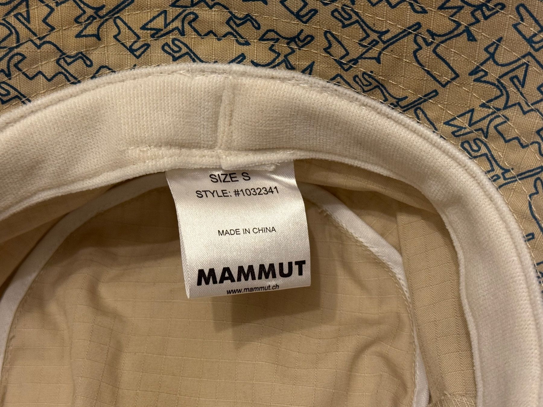 Mammut Copricapi, berretti & cappellini: Chapeau Bob MAMMUT, couleur beige, taille S – Nuovo e nell'imballaggio originale da Genève venduto da OnSale 3