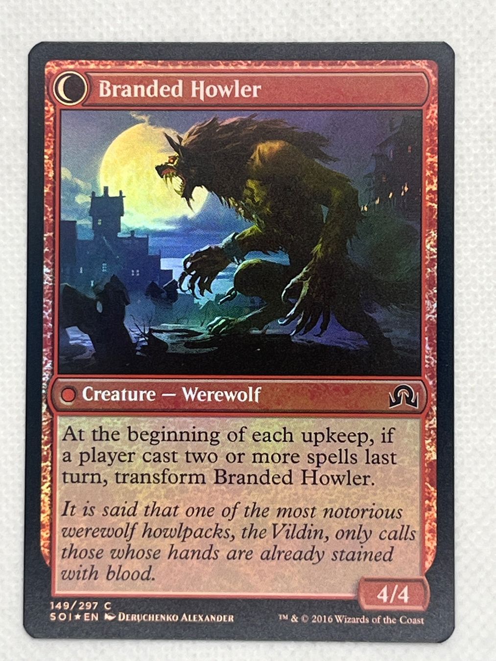 Magic The Gathering Sammelbilder & Trading cards: MTG Convicted Killer // Branded Howler SOI 149 Englisch Comm – Gebraucht aus Hinterkappelen von Kim1992 1