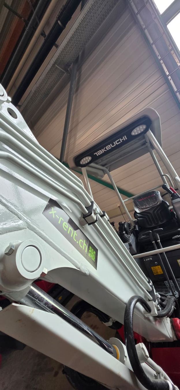 Takeuchi Escavatori: Bagger Takeuchi Mieten Thurgau Bodensee Ostschweiz – Usato da Lengwil venduto da x-rent 1