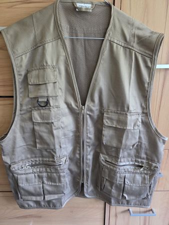 Leichte Hunde "Hündeler "Weste /Gilet Gr L Fabrikneu Beige