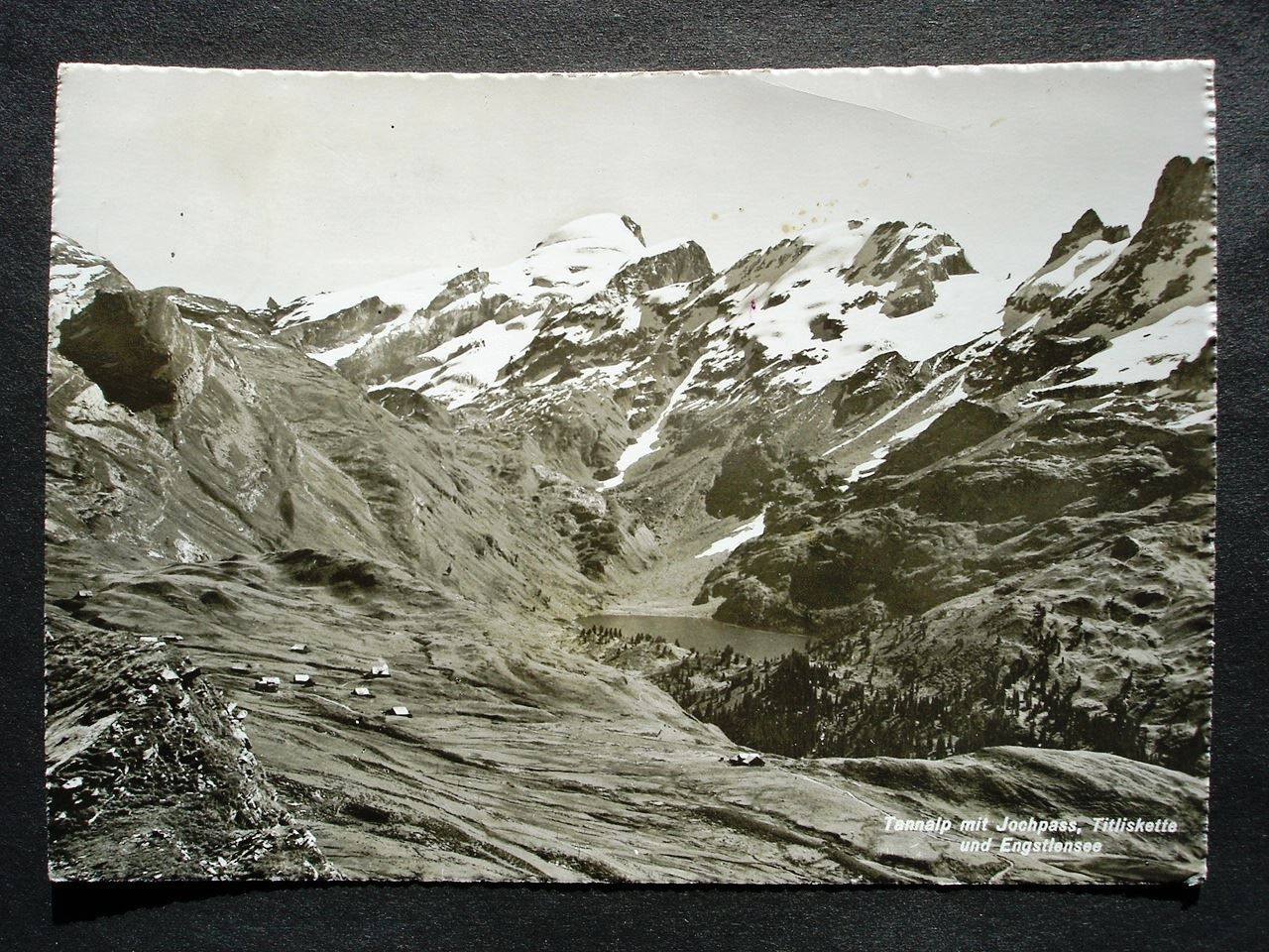 Cartoline postali: MELCHSEE-FRUTT Tannalp Engstlensee – Usato da Jona venduto da philajona