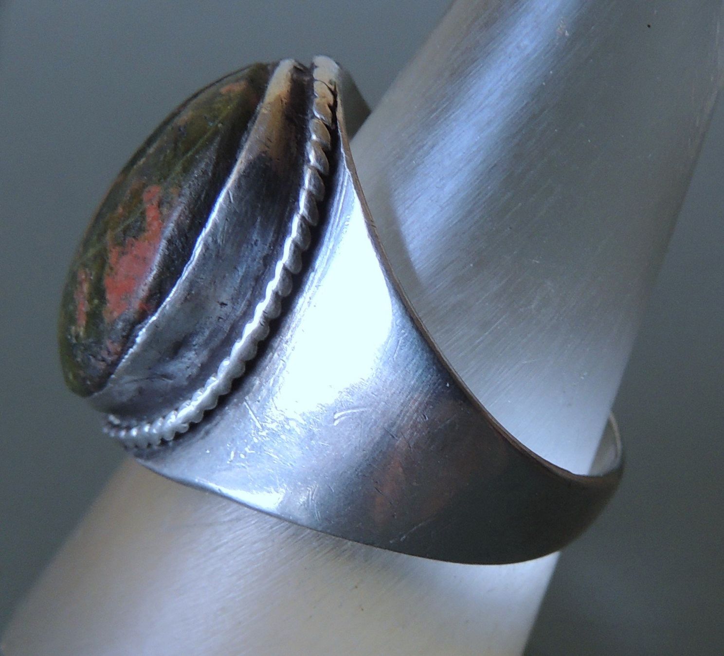 Anelli: Unakit Silber 925 Fingerring Gr. 58 – Usato da Waldenburg venduto da schaller707 1