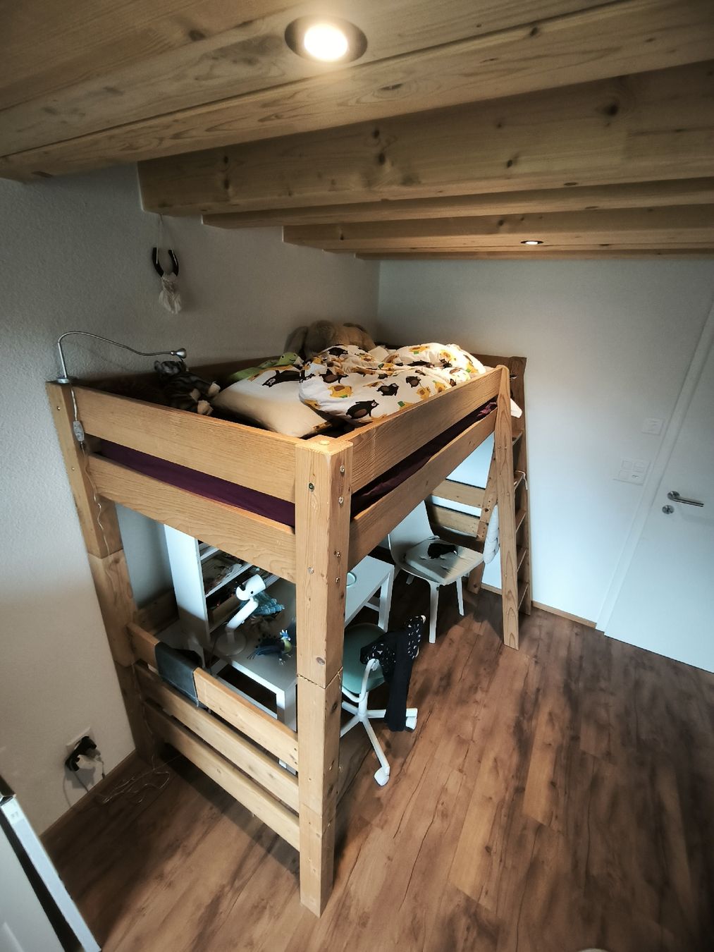Letti: Hochbett aus Holz – Usato da luzern venduto da for_6cjx 2