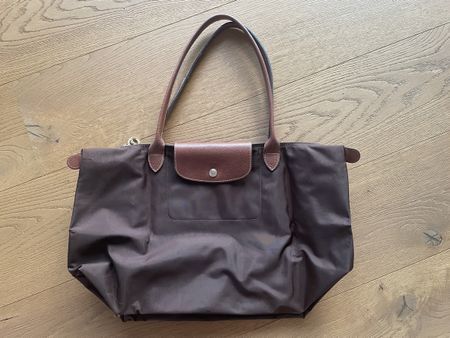 Longchamp Le Pliage Tasche braun guter Zustand