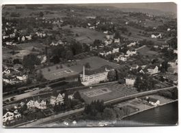 FELDMEILEN mit Bahn - Flugaufnahme Swissair