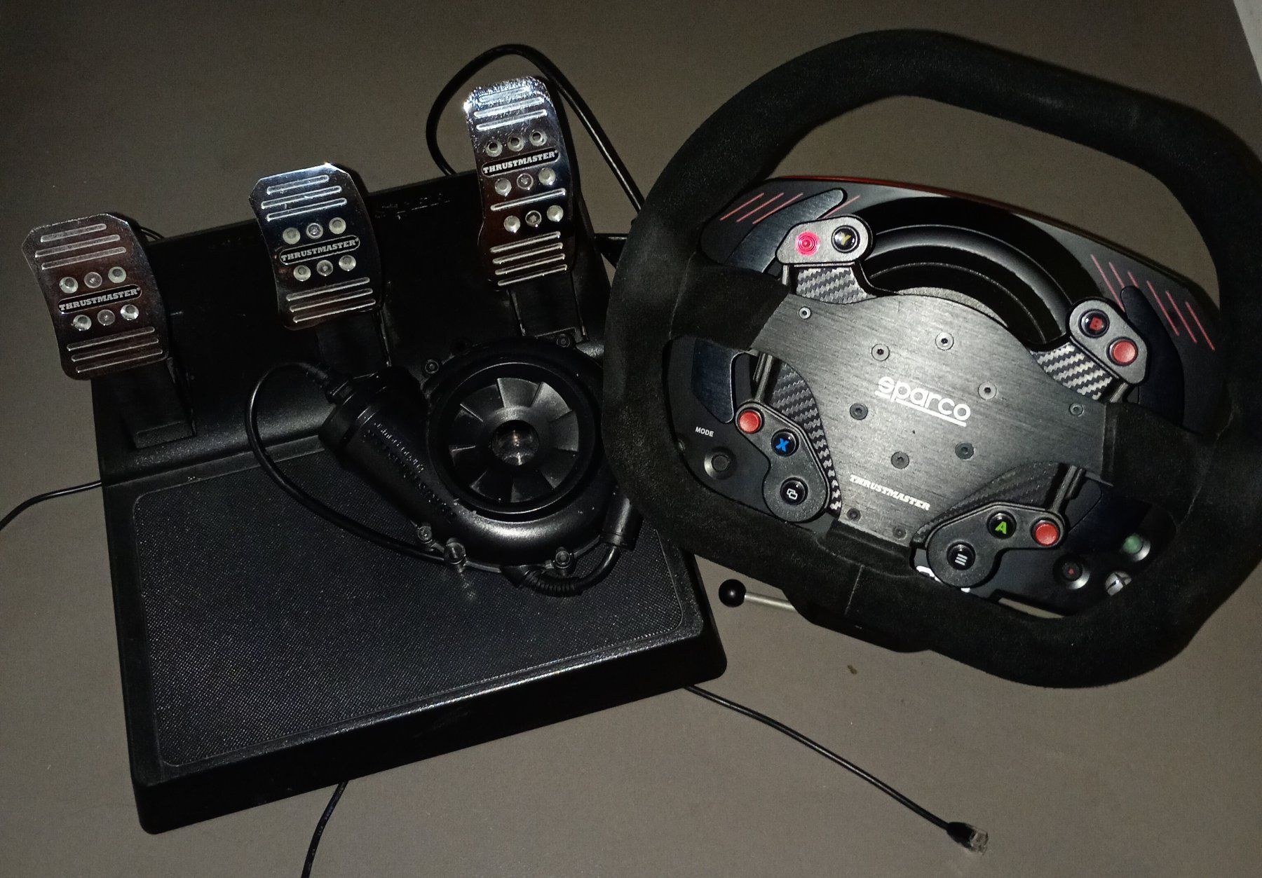 Thrustmaster Controller: Thrustmaster TS-XW RACER sparco P310 Competition Mod – Usato da Schwarzenburg venduto da TutMoritzHenziTi