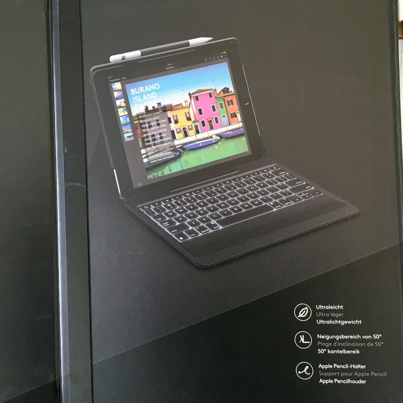 Logitech Tastiere: Slim Combo Tastatur Apple iPad Pro 10.5-inch / CH Layout – Nuovo (secondo la descrizione) da Suhr venduto da MartinG_76 2