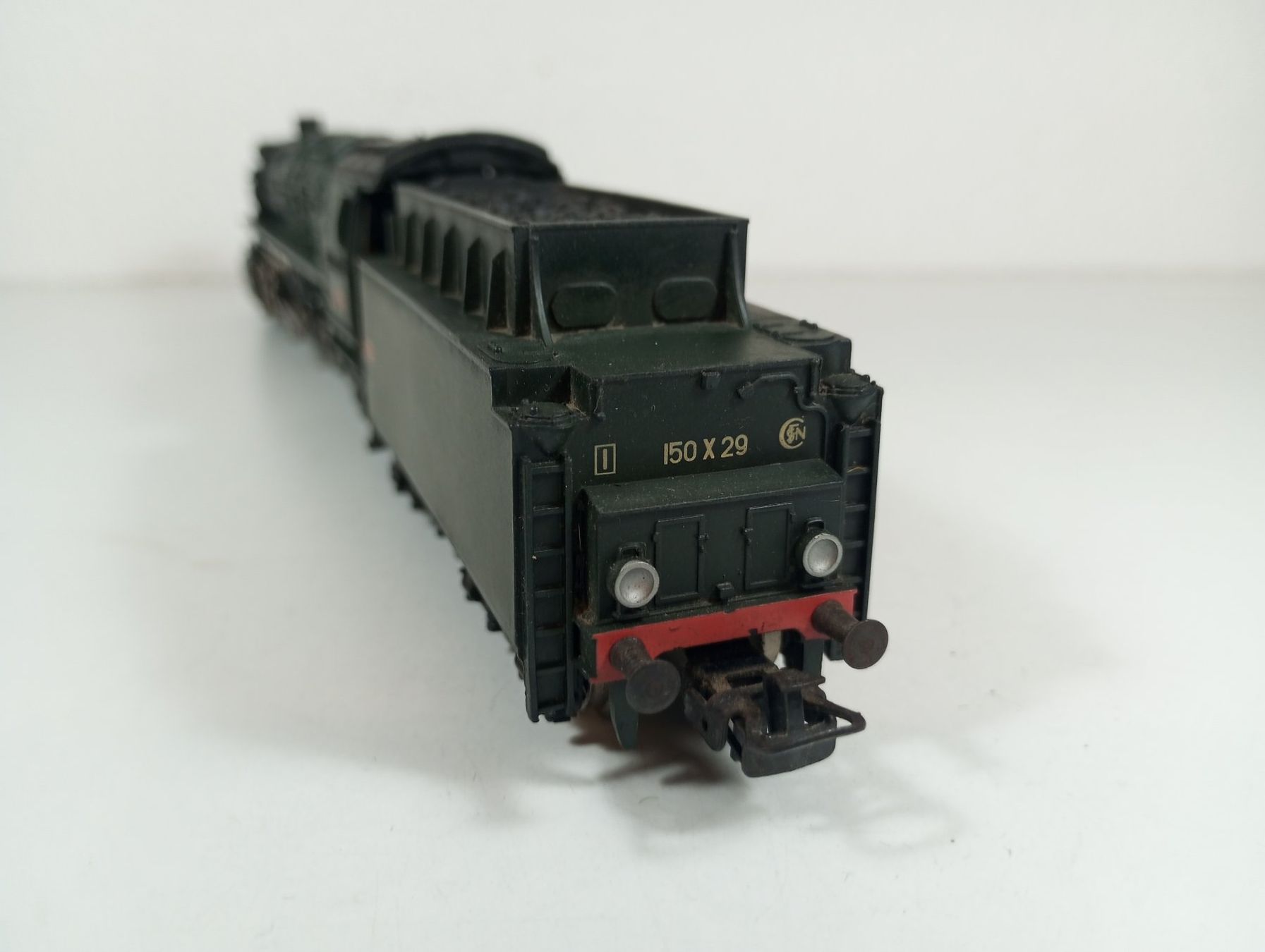 Locomotive Märklin 3046 SNCF Avec Tender – BR 150 – Noir/vert – AC – Occasion