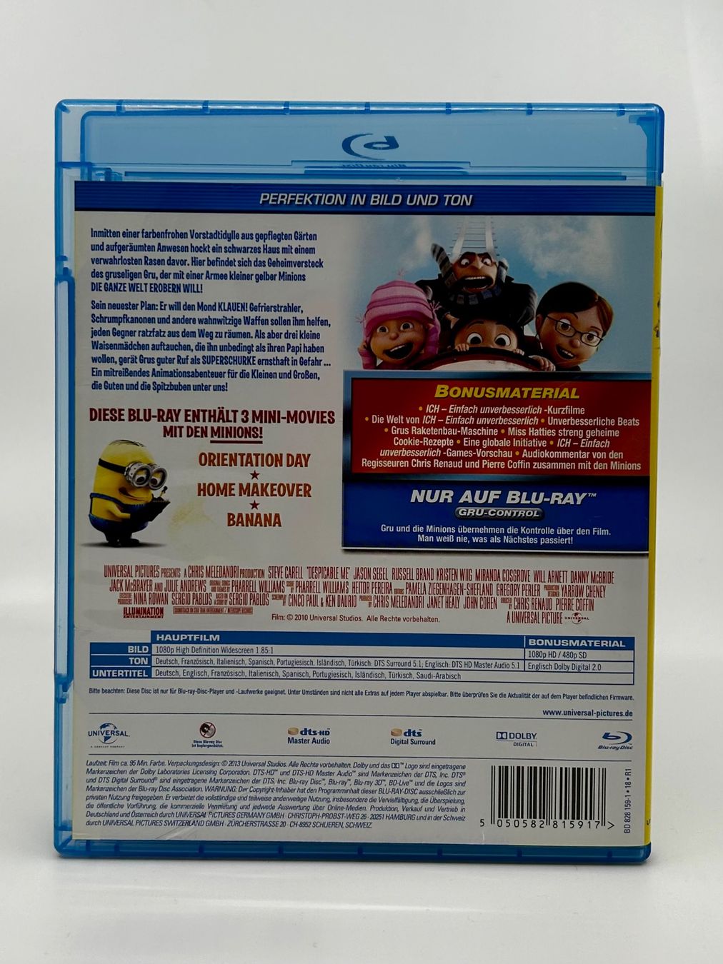 Tutti i DVDs: Ich einfach unverbesserlich Blu-ray – Usato da Pfeffingen venduto da guvalia 1