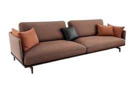 Rolf Benz Sofa Liv Rotbraun NEU (Ausstellungssofa)