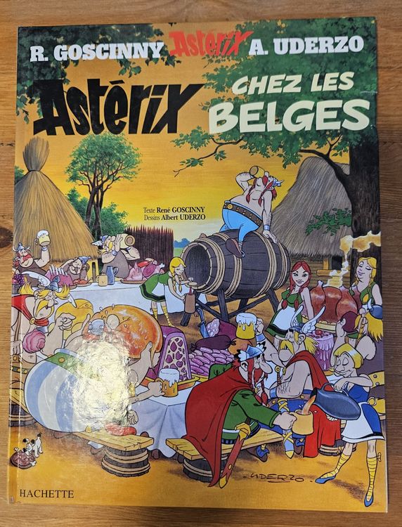 BD Asterix EO, Asterix chez les Belges, 1979 - Livres