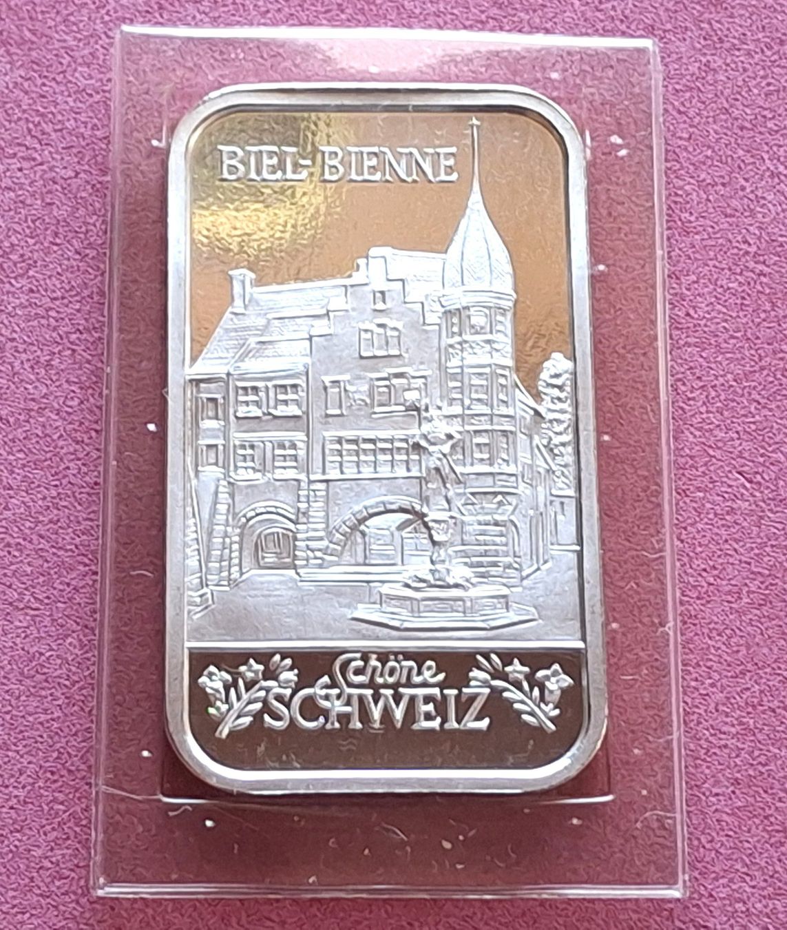 Metalli preziosi: SCHÖNE SCHWEIZ - BIEL-BIENNE - OVP – Usato da Boniswil venduto da dpd4coins