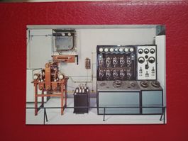 AK PTT Serie Telefon Radiosender Marconi Lausanne (965)