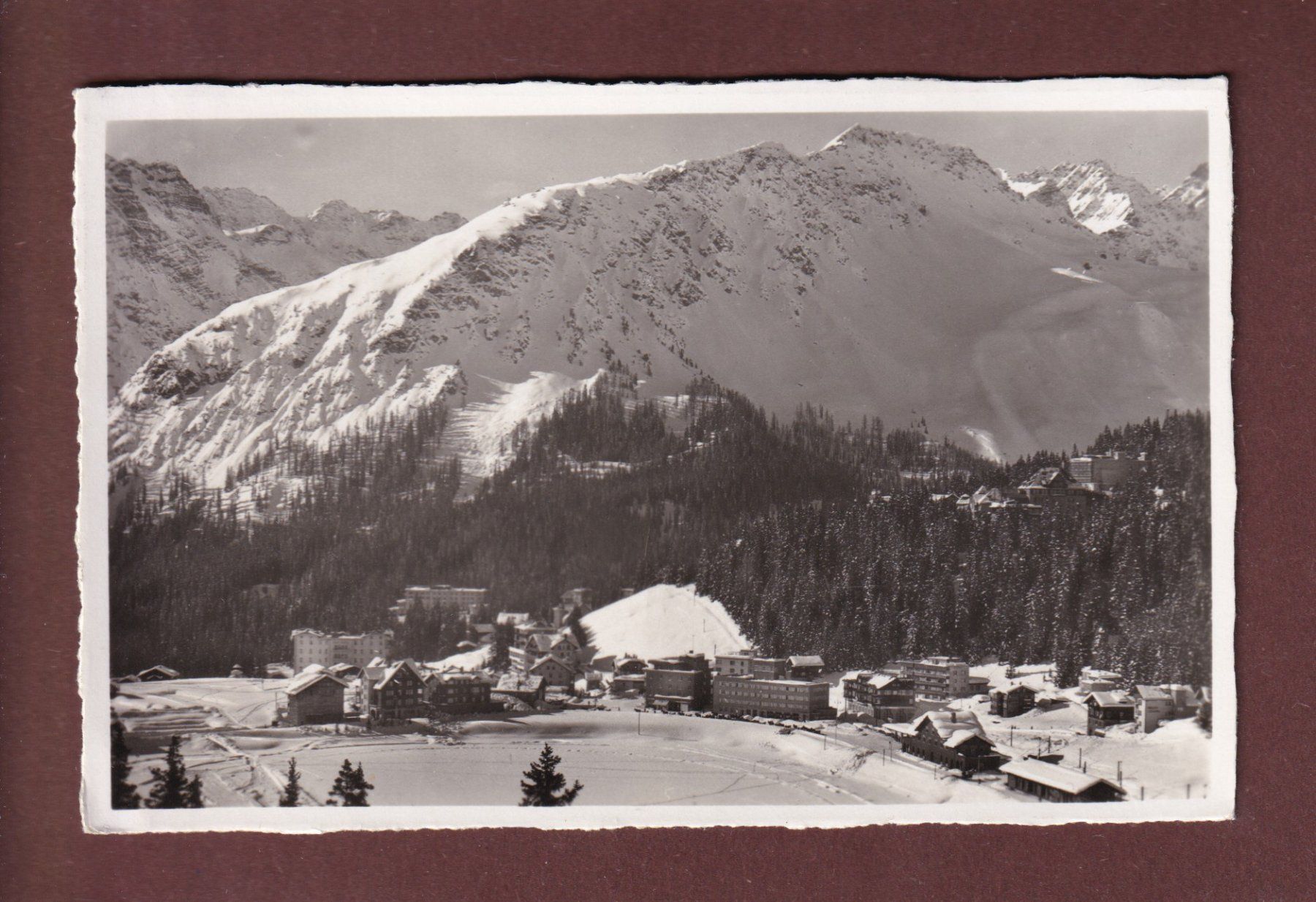 Ansichtskarten: AROSA - 1938 – Gebraucht aus Pully von nicecards-shop