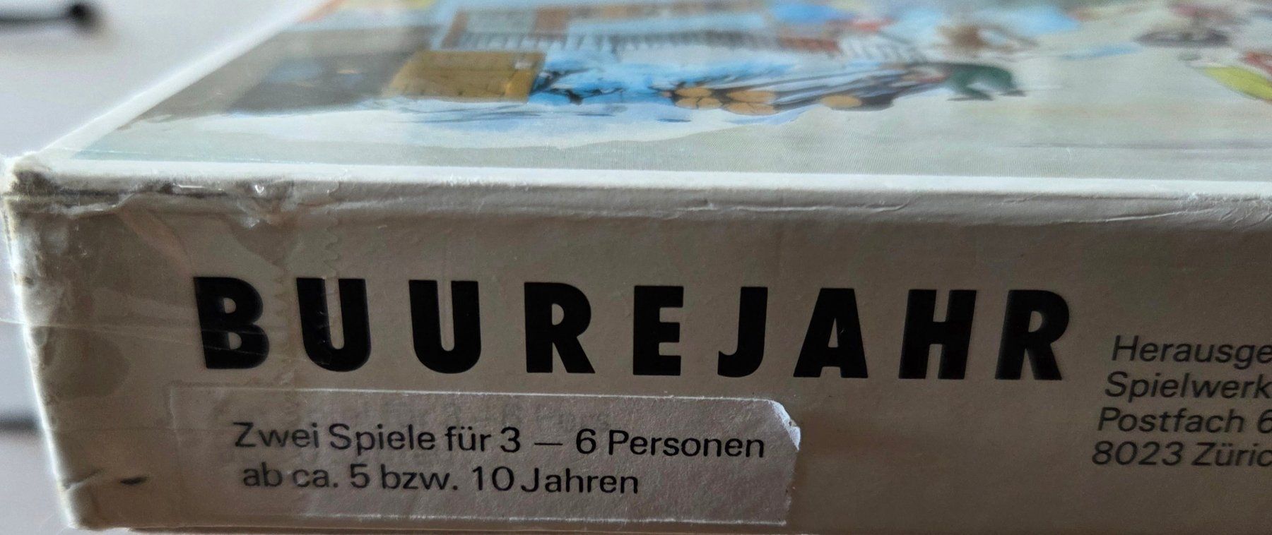 Giochi: Spiel Buurejahr 1987 – Usato da Gossau SG venduto da tenerife11 1