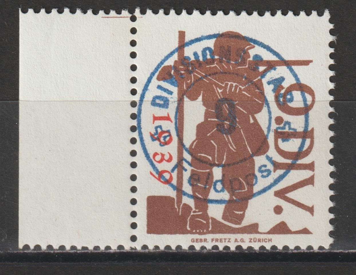 Alle Briefmarken: Kommandostäbe Nr. 84/1 o – Gebraucht aus Siebnen von Fstaehli