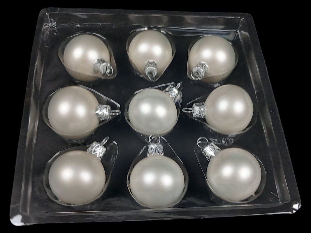 Interio Toutes les décorations: INTERIO Weihnachtskugel Set Weiss – Neuf avec emballage d'origine à Hünenberg par Restwert_Zug 3