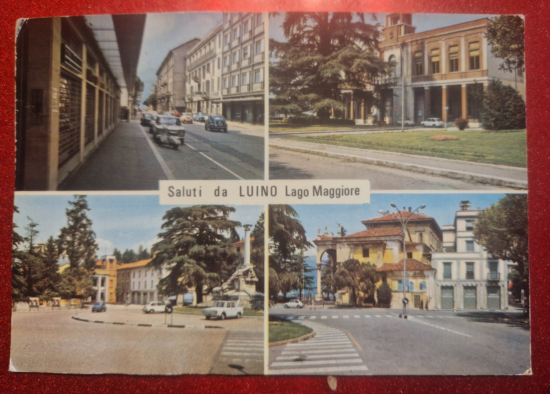 Cartoline postali: Luino Lago Maggiore alt – Usato da Melchnau venduto da Fishel