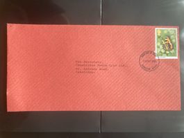 Grossbritannien 1981 FDC Schmetterlinge kleiner Fuchs Harlow