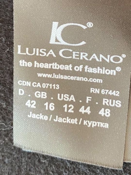 Luisa Cerano Jacken: Damenblazer Luisa Cerano Gr. 42 – Gebraucht aus Richterswil von Busanca 8