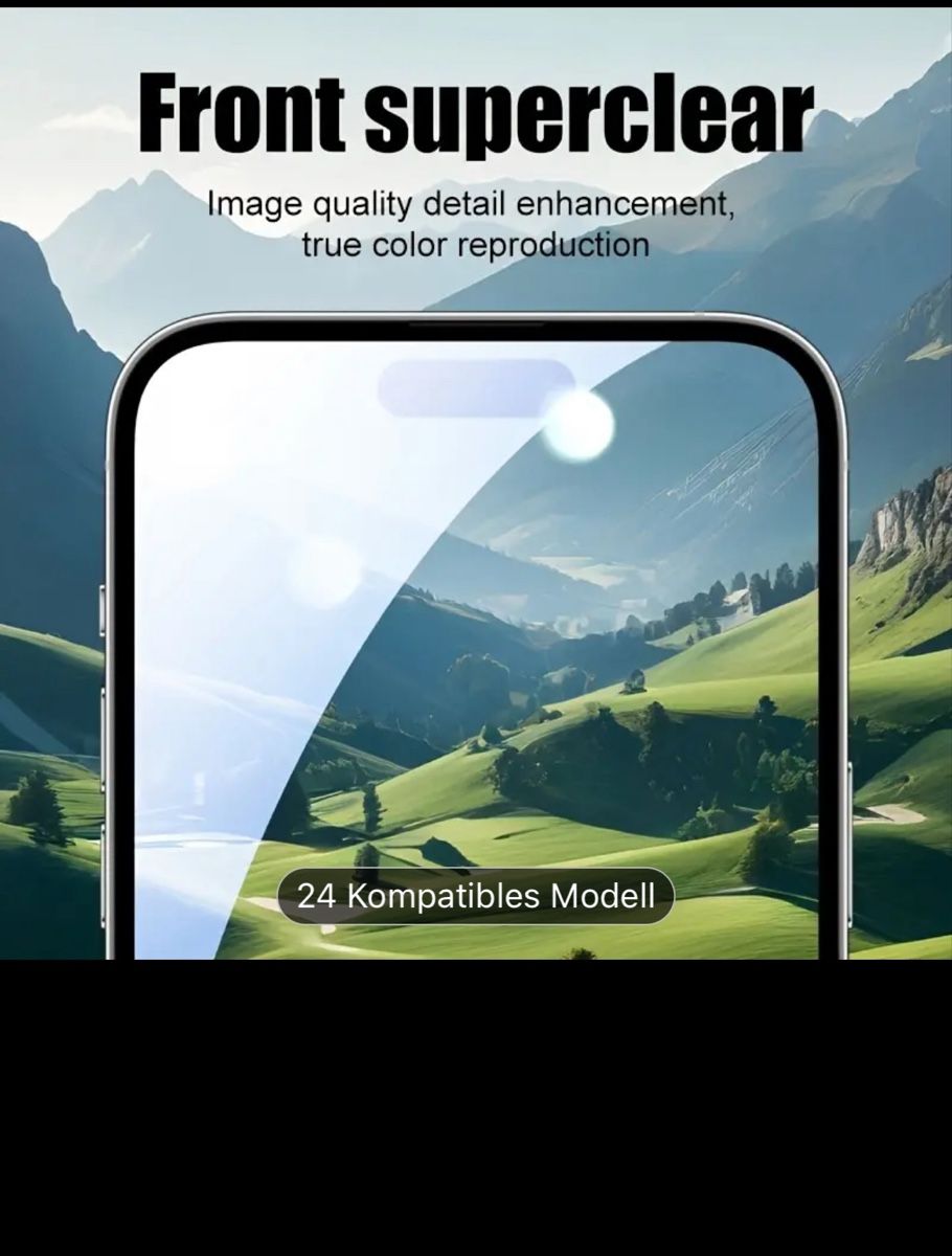 Apple Cover & Protezioni schermo: Panzerglas für iPhone 16/ 15/ 14pro – Nuovo e nell'imballaggio originale da Aarau Rohr venduto da Sheeno 4